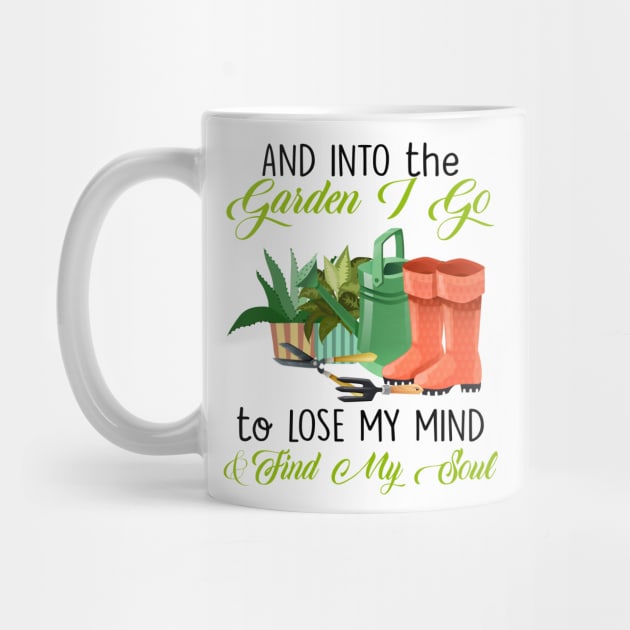 And Into The Garden, I Go To Lose My Mind & Find My Soul by artbyGreen